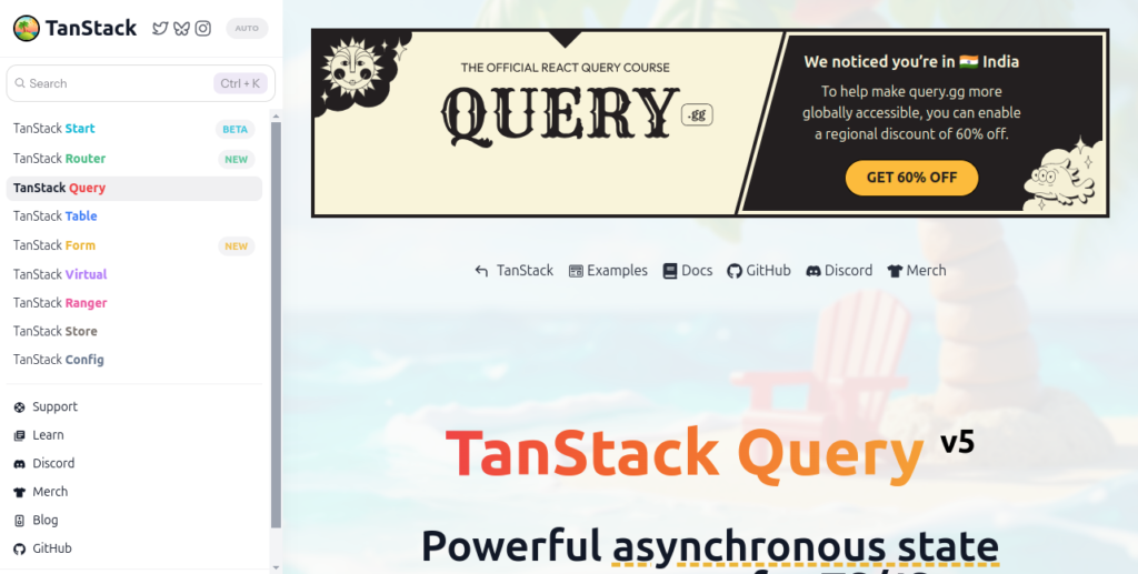 React libraries react query