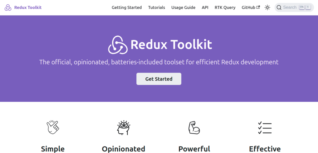 React libraries redux toolkit