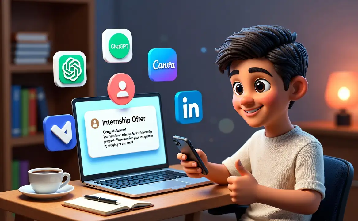 How to use AI to get internship in 2026 – Proven Guide for Students