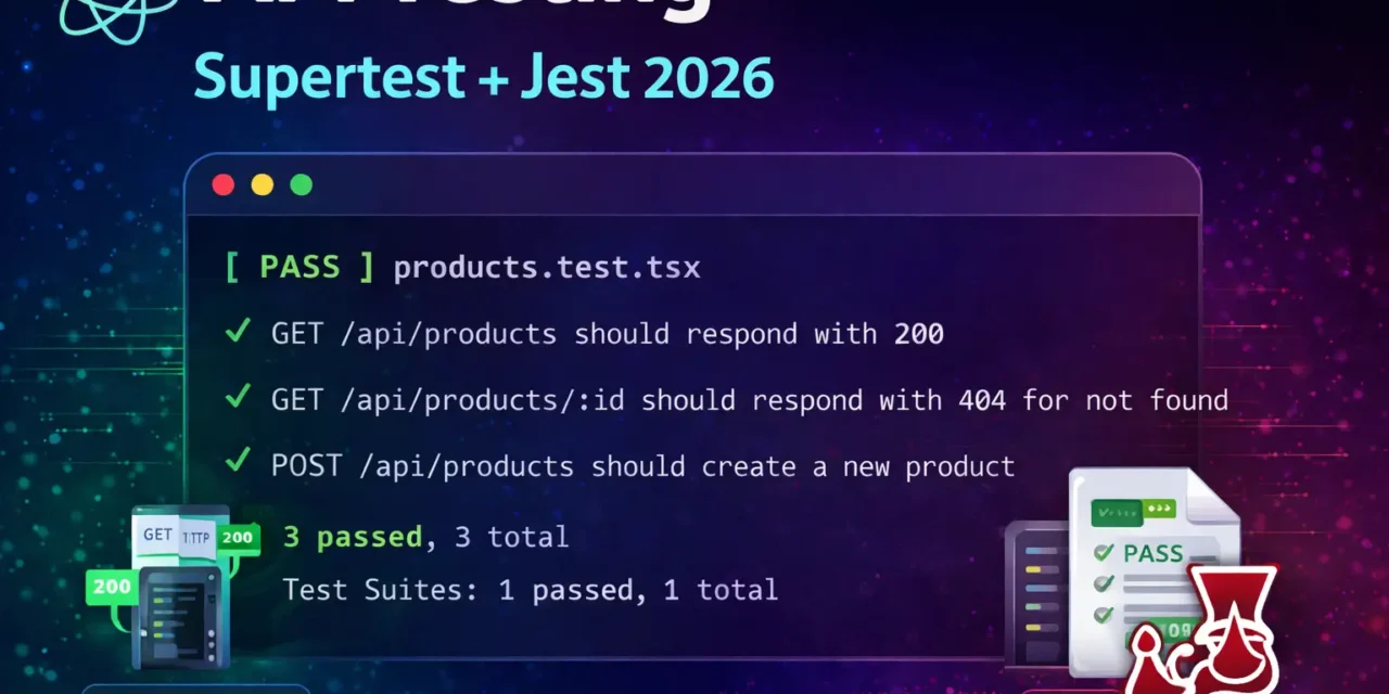 12. Express API Testing – Supertest से Routes Test करें