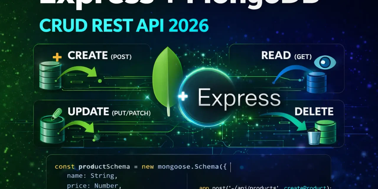 7. Express MongoDB CRUD – Complete REST API Example