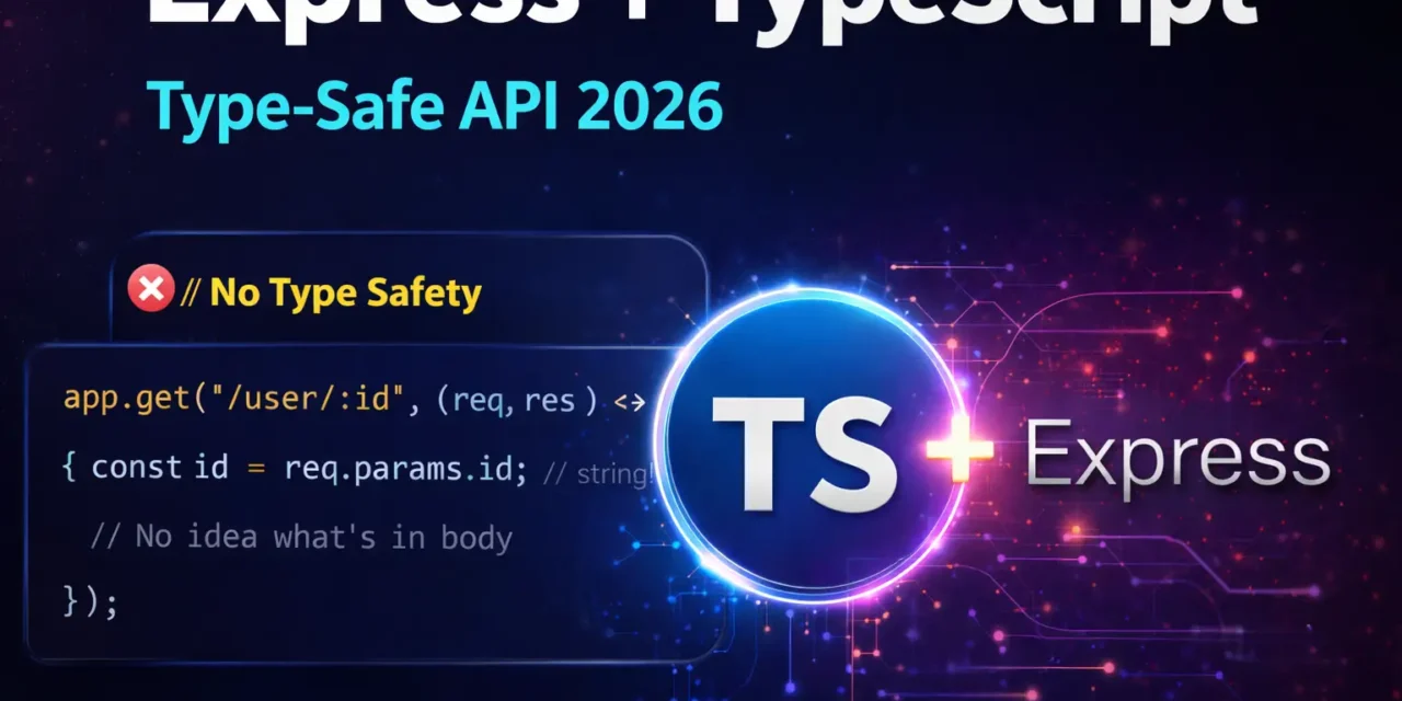 8. Express + TypeScript – Type-Safe API कैसे बनाएं 2026