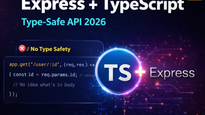 Express + TypeScript – Type-Safe API कैसे बनाएं 2026