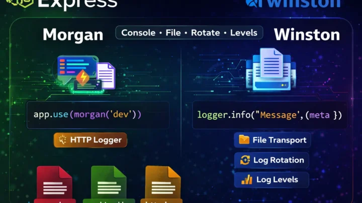 Express Logging – Morgan और Winston से Debug करें