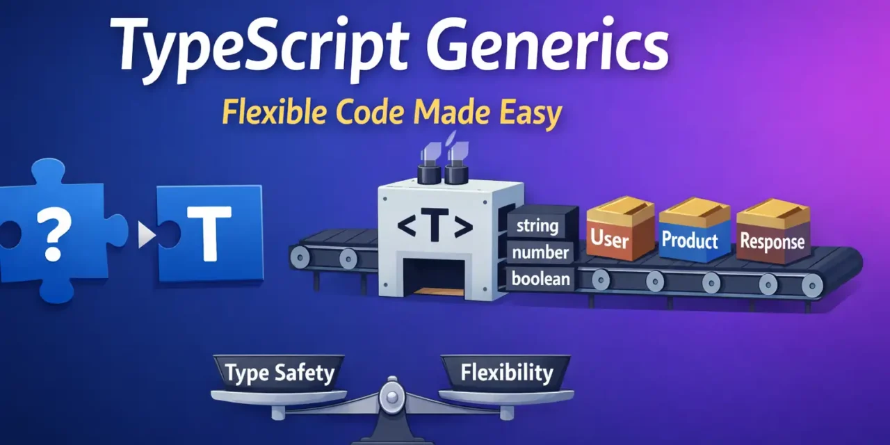 4. TypeScript Generics in Hindi – बिना डर के लिखो Flexible Code
