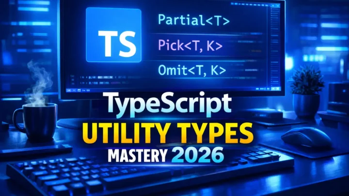 TypeScript Utility Types Mastery – Partial Pick Omit समझे 2026