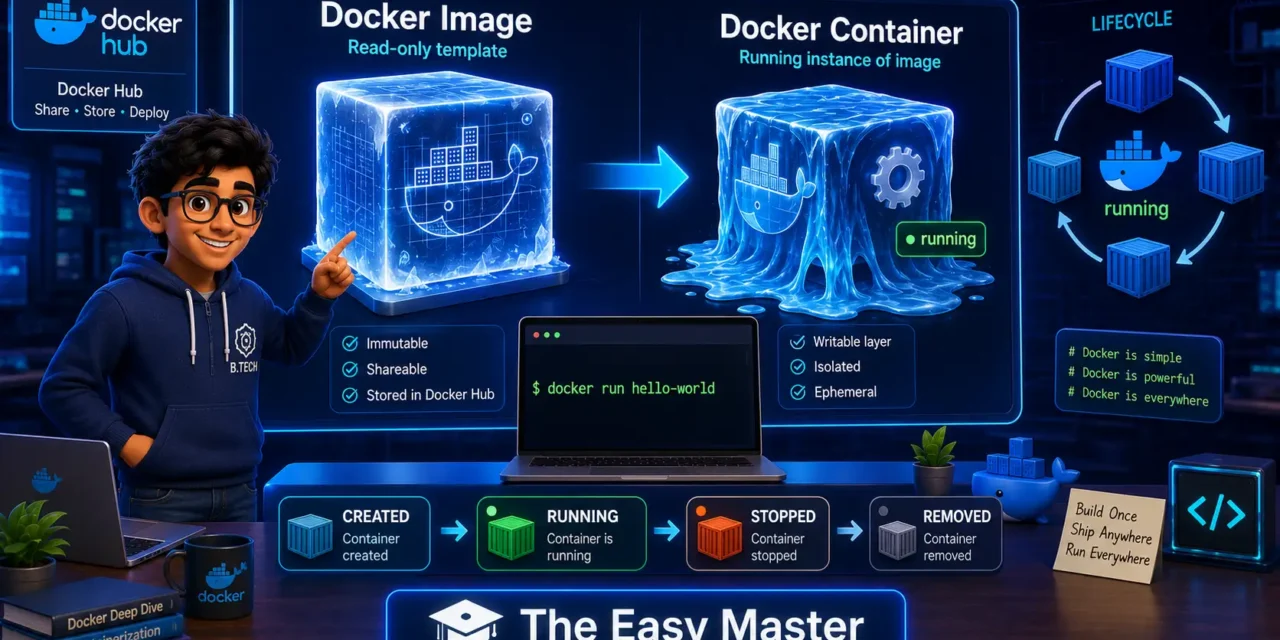 2. Docker Images and Containers Hindi – Pehla Container