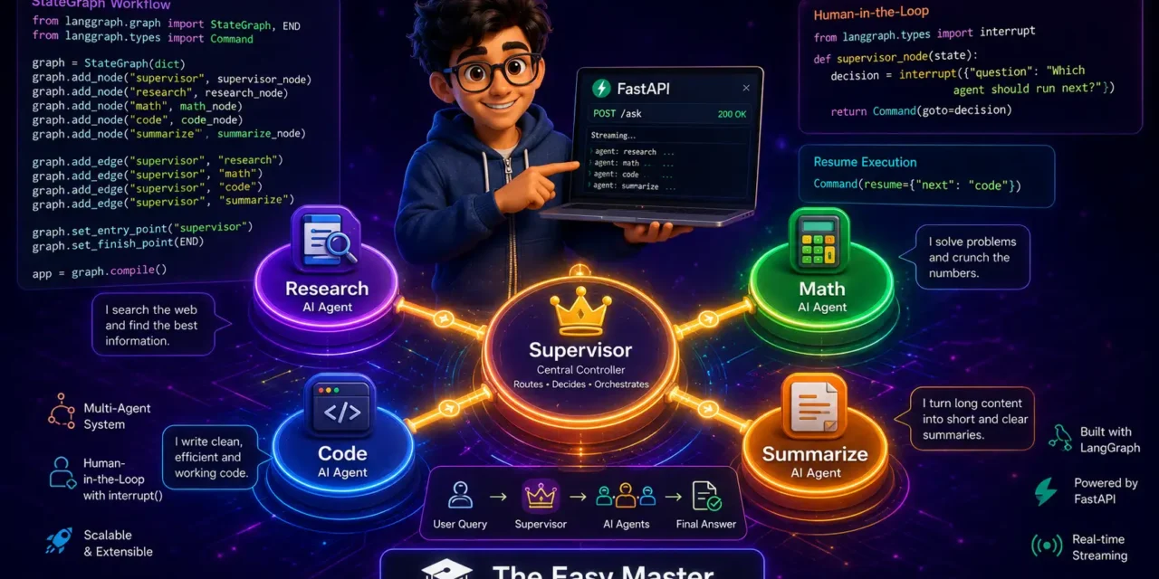9. FastAPI Multi-Agent AI Hindi – LangGraph Zero to Hero