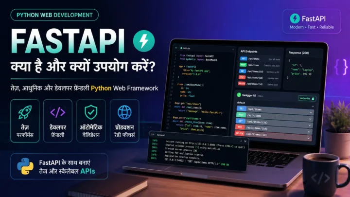 1. FastAPI Kya Hai? FastAPI Python Setup Aur Pehla API Hindi 2026