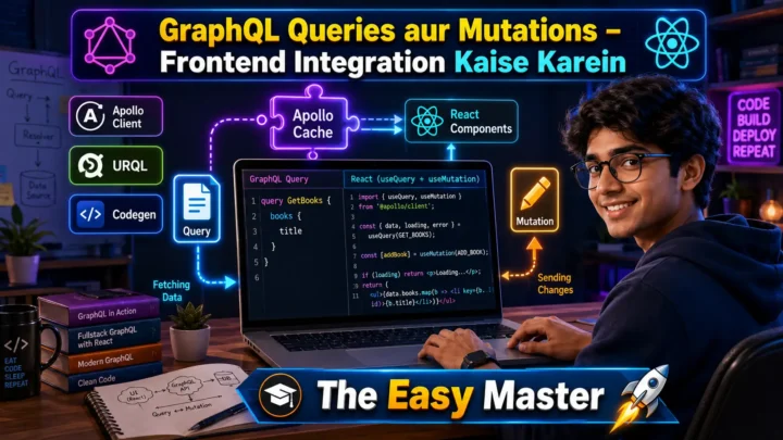 3. GraphQL Queries Mutations Hindi – Frontend Integration