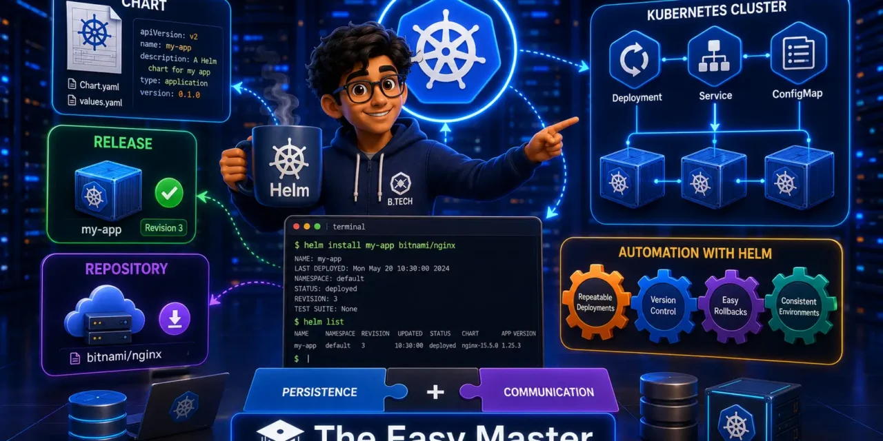 5. Helm Kya Hai? – Kubernetes Charts Se App Deploy