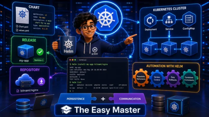 5. Helm Kya Hai? – Kubernetes Charts Se App Deploy