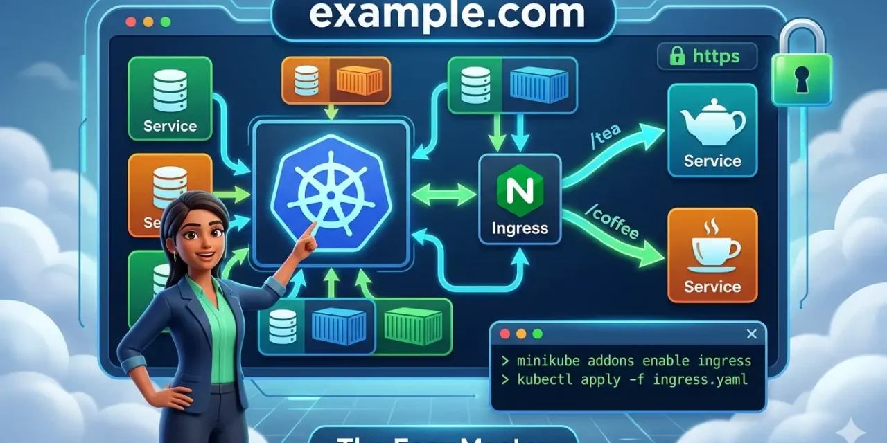 4. K8s Ingress Tutorial Hindi – Domain se App Access