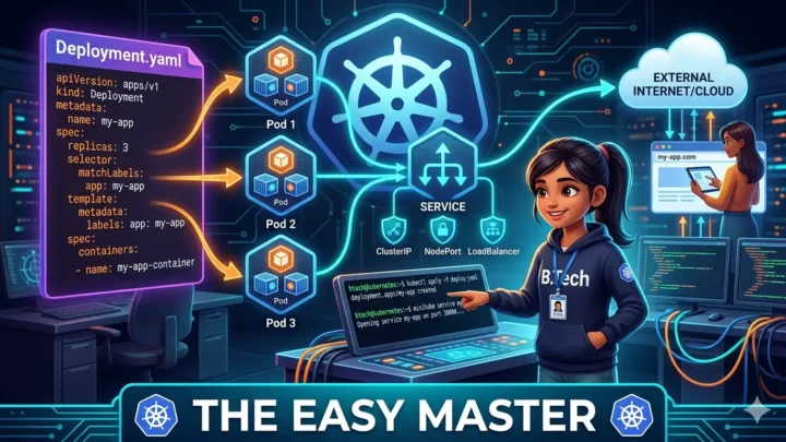 3. Kubernetes Deployments Services Hindi – App Expose Karein