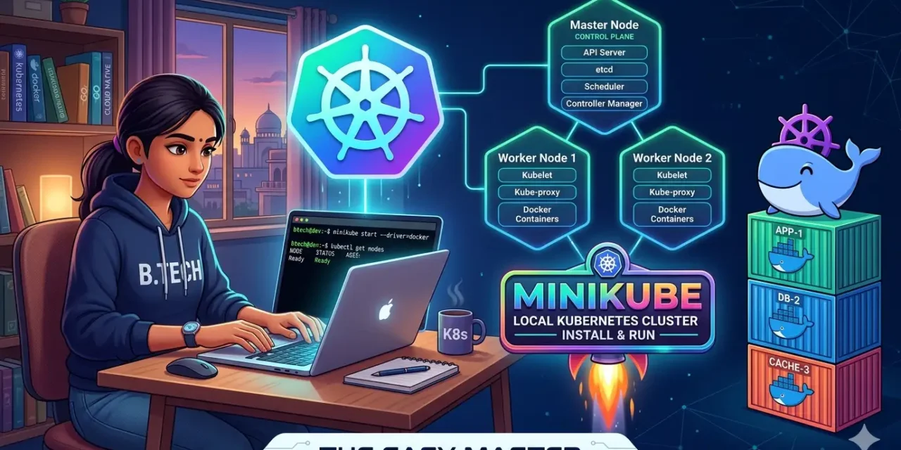 2. Minikube Tutorial Hindi – Local Cluster कैसे बनाए