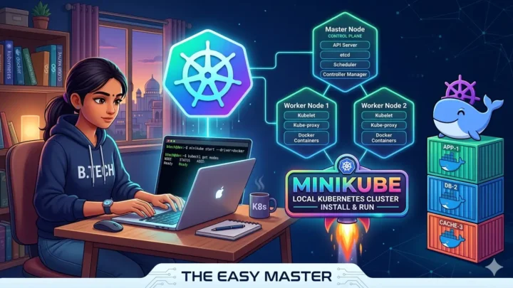 2. Minikube Tutorial Hindi – Local Cluster कैसे बनाए