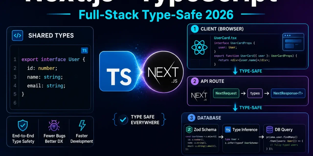 9. Next.js TypeScript – Full-Stack Type-Safe App कैसे बनाएं