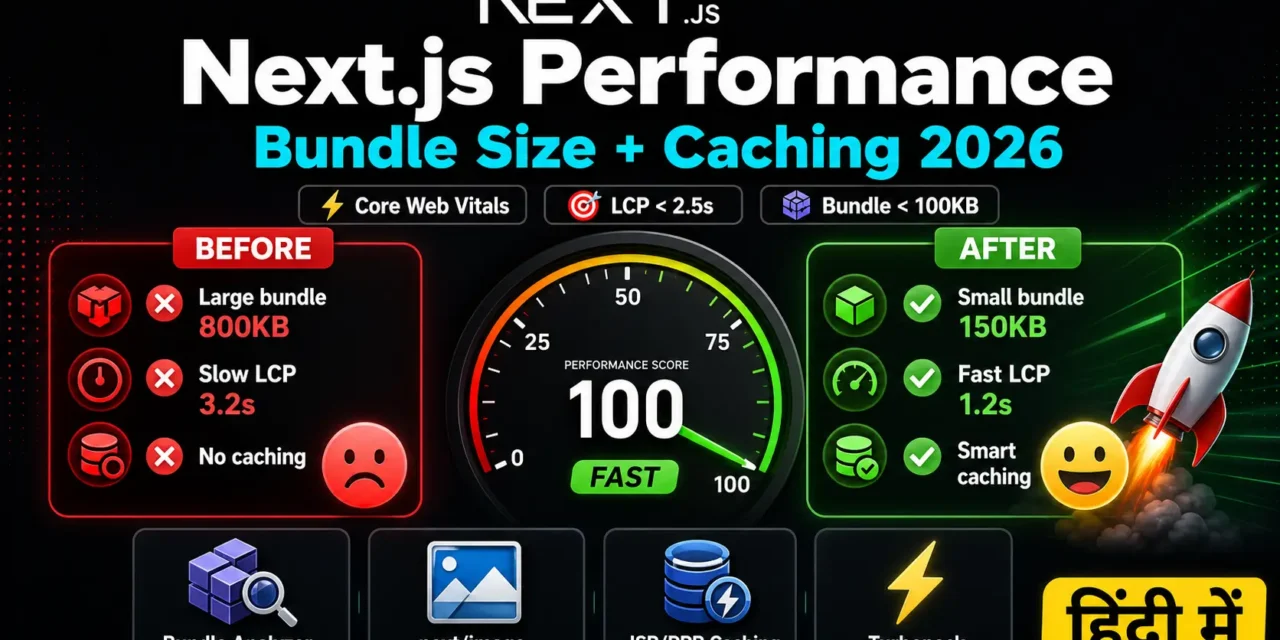10. Next.js Performance – Bundle Size काम करें and Caching Master करें
