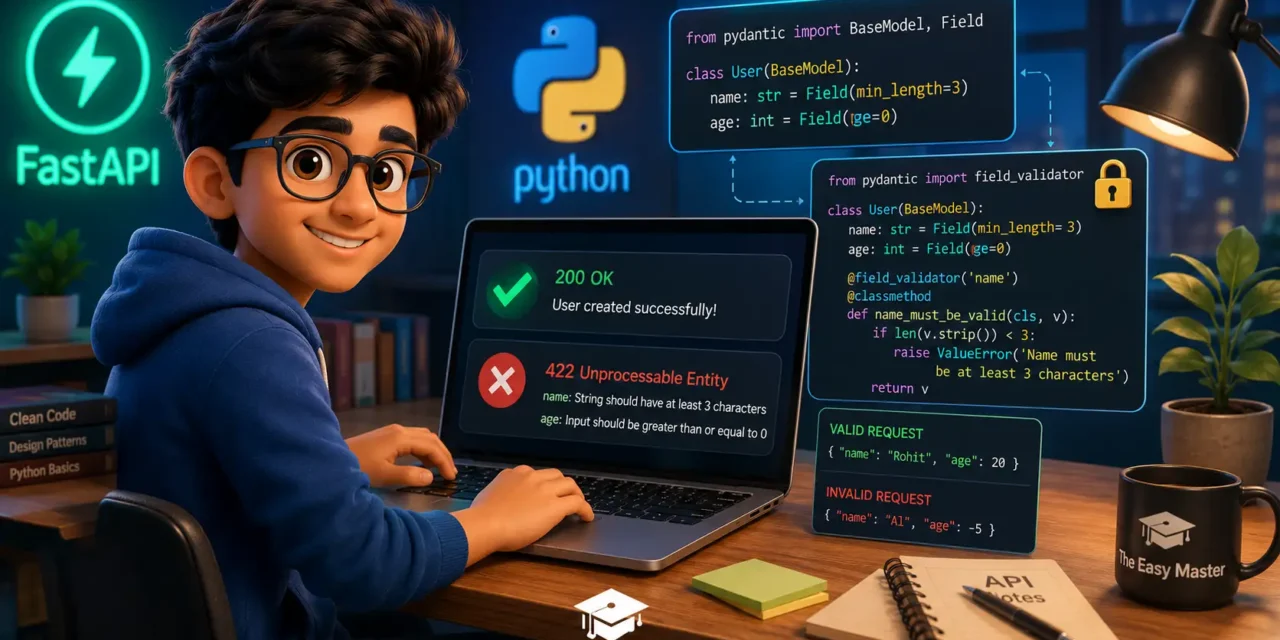 3. Pydantic v2 Tutorial Hindi – Data Validation Master 2026
