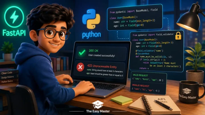 3. Pydantic v2 Tutorial Hindi – Data Validation Master 2026