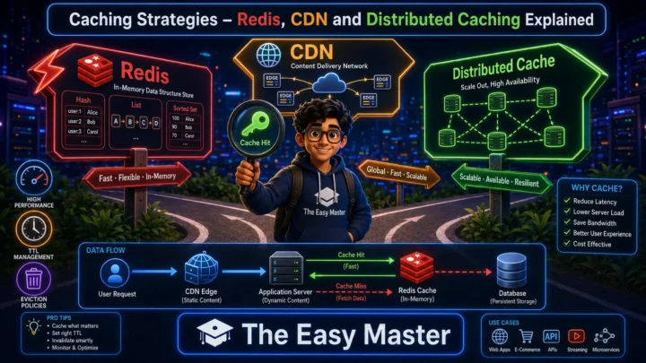 7. Caching Strategies Hindi – Redis, CDN & Distributed Cache