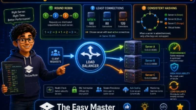 4. Load Balancing Tutorial Hindi – Round Robin Least Connections Hashing